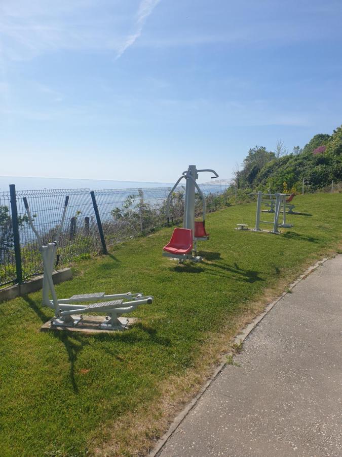 Studio Silver Terace With Sea View For 4 Person Бяла Екстериор снимка