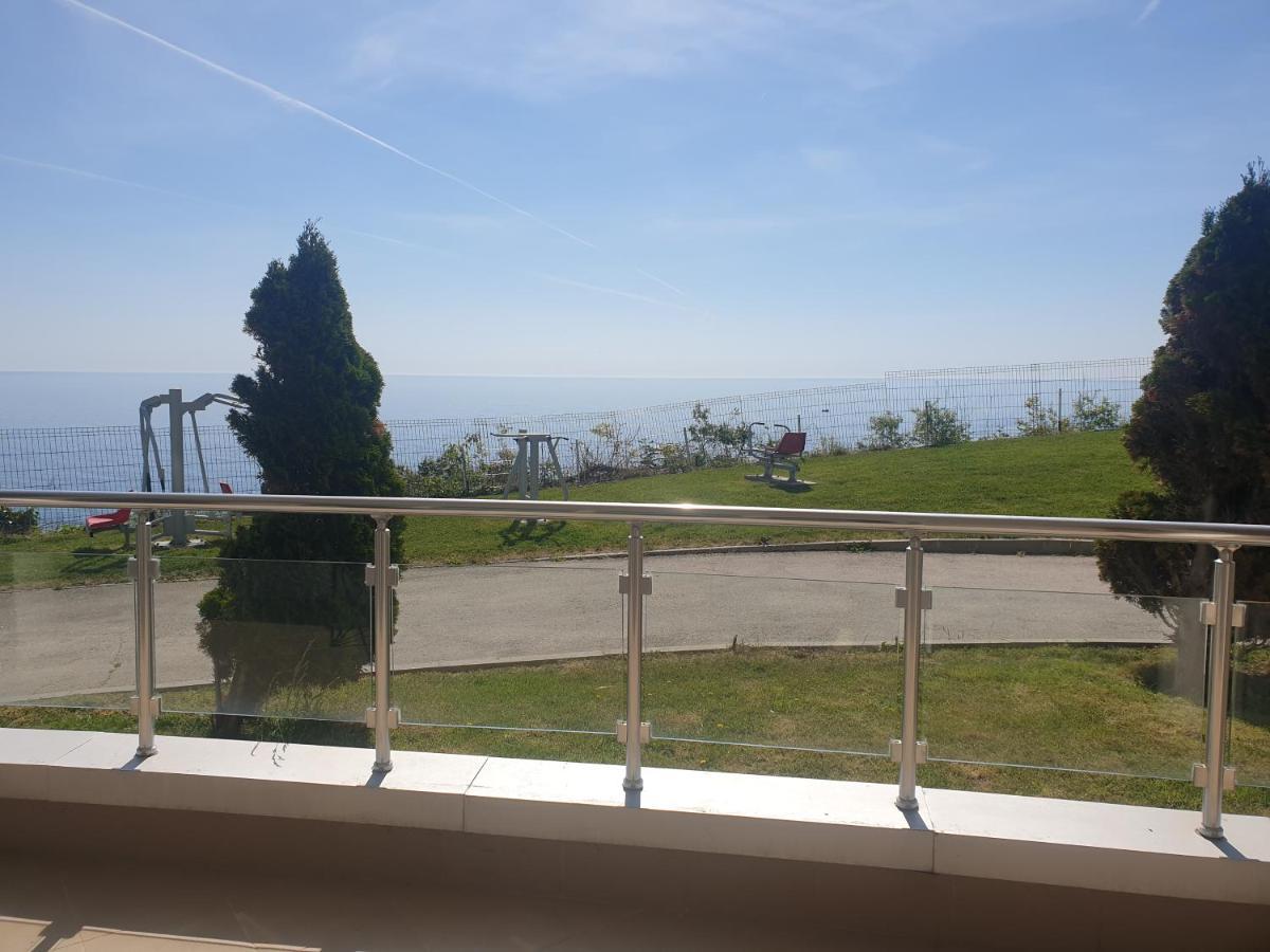 Studio Silver Terace With Sea View For 4 Person Бяла Екстериор снимка