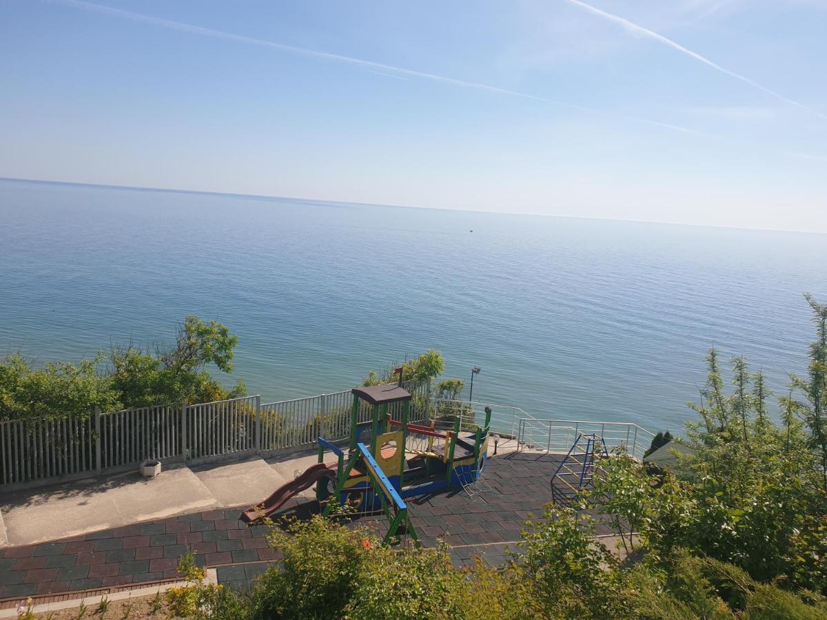 Studio Silver Terace With Sea View For 4 Person Бяла Екстериор снимка