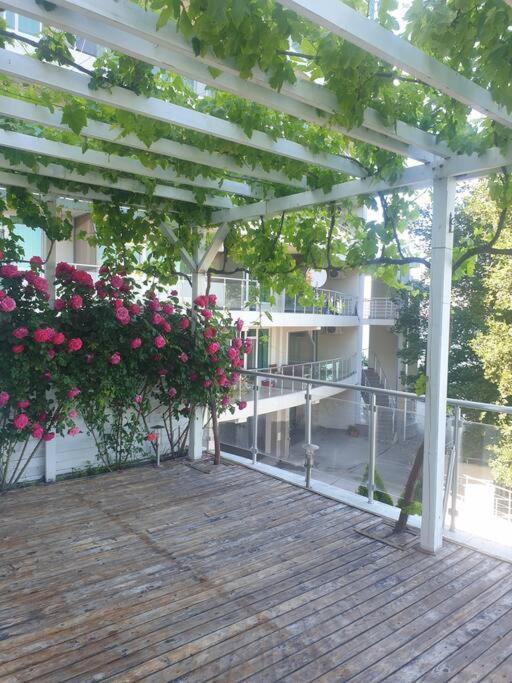 Studio Silver Terace With Sea View For 4 Person Бяла Екстериор снимка