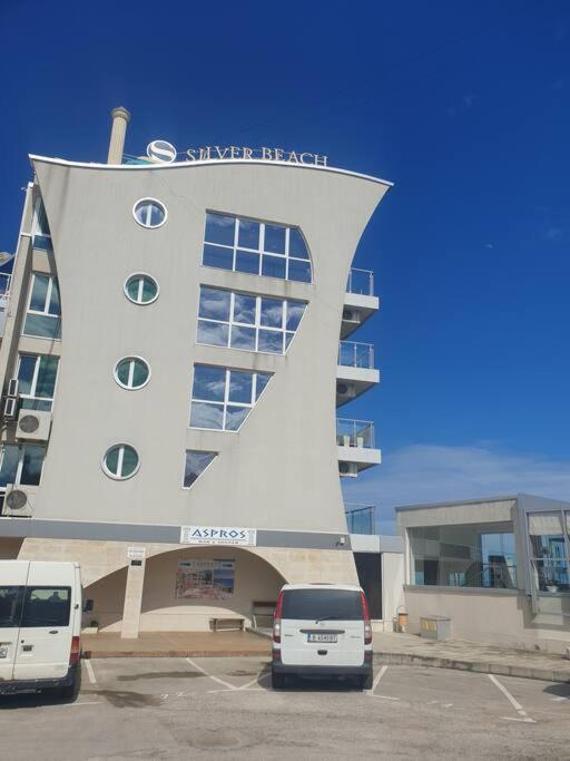 Studio Silver Terace With Sea View For 4 Person Бяла Екстериор снимка