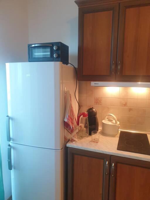 Studio Silver Terace With Sea View For 4 Person Бяла Екстериор снимка
