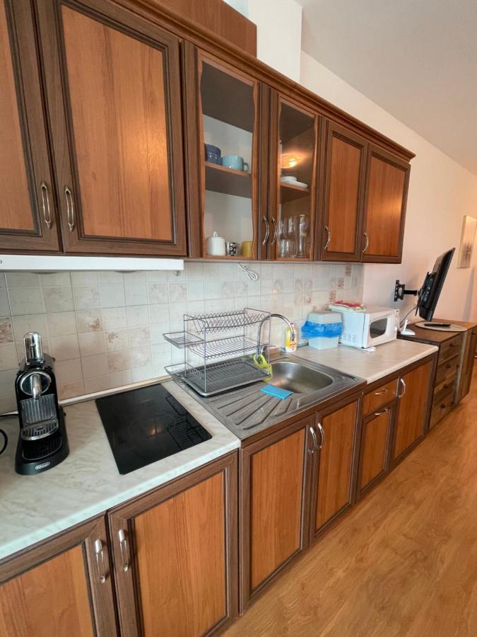 Studio Silver Terace With Sea View For 4 Person Бяла Екстериор снимка